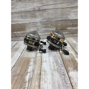 2 Zebco Reels 33 Rhino Tough Spincast Fishing Reels Bait Alert American Craftsma